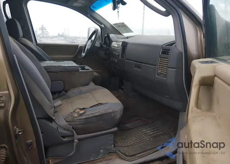 2004 Nissan Titan Se из США, поврежденный, VIN 1N6AA07A84N569250